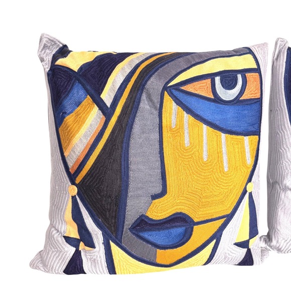 Maya Pillow by Global Views - Set of 2 - Picture 4 of 9